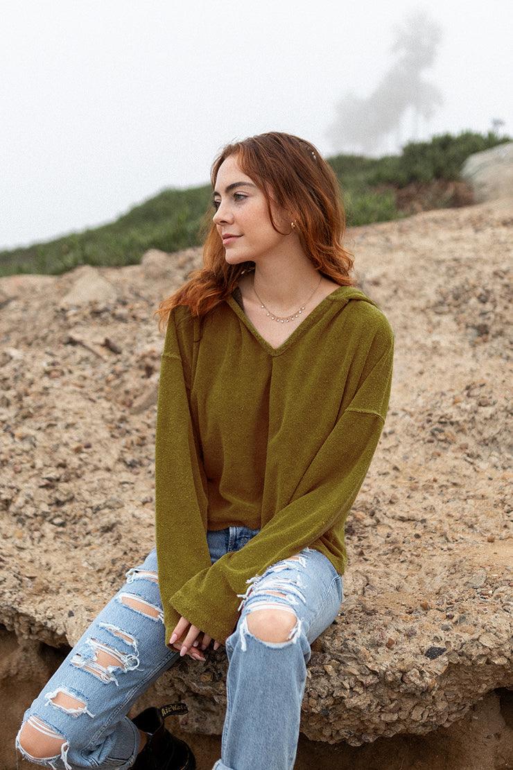Olive Dancing Hoodie-1