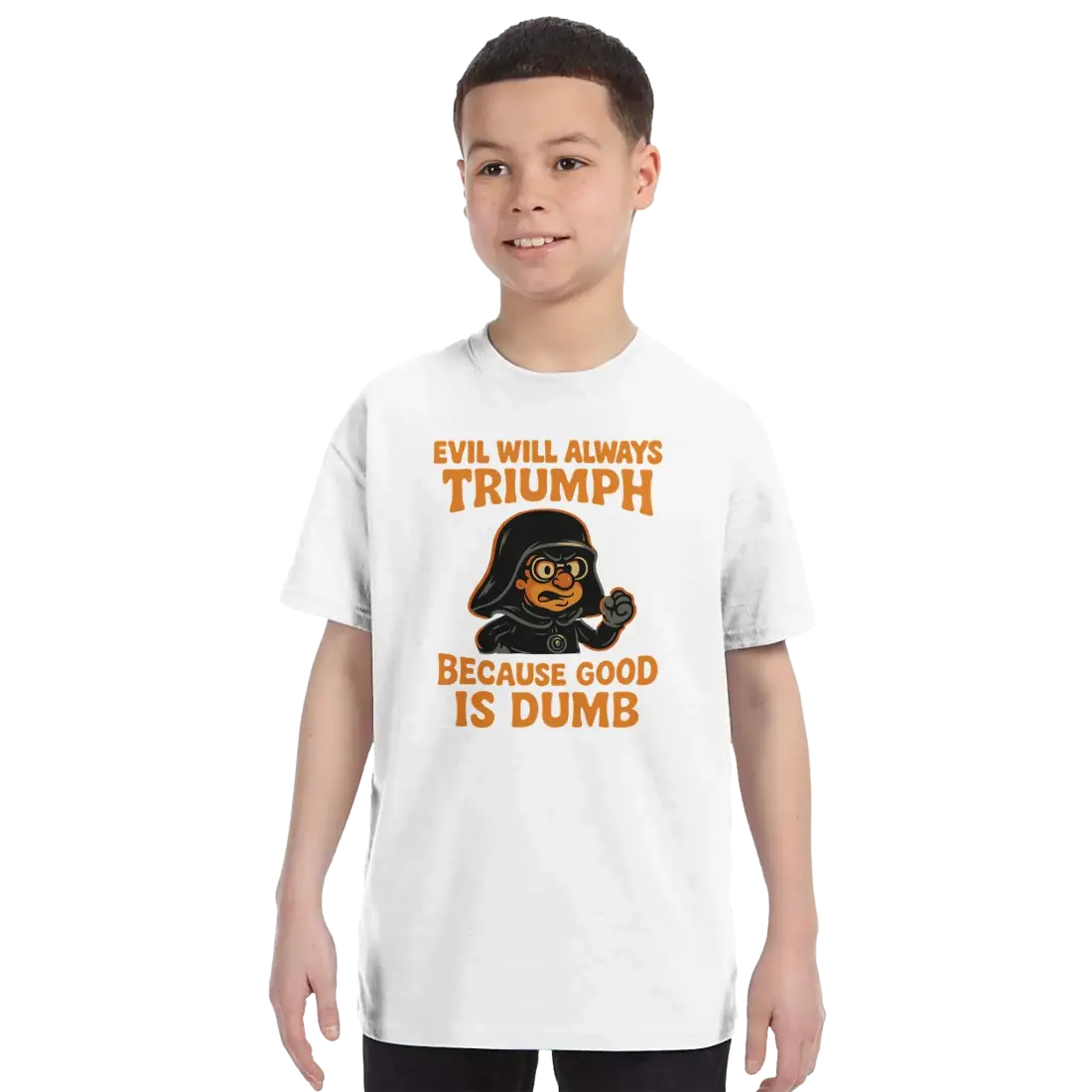 Dark Helmet - Because Good is Dumb T-Shirt