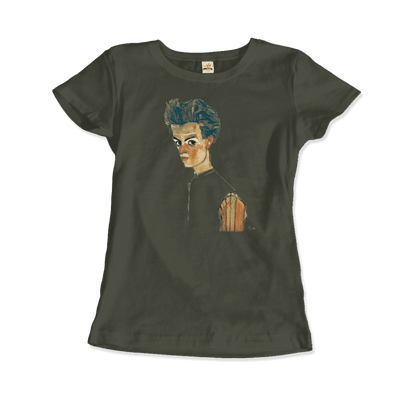 Egon Schiele Self-Portrait, Art T-Shirt-18