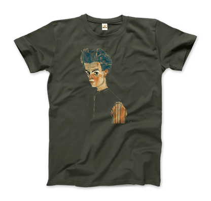 Egon Schiele Self-Portrait, Art T-Shirt-11