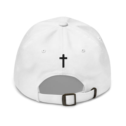 Embroidered Adjustable Baseball Cap - Grace Abounds - F/b