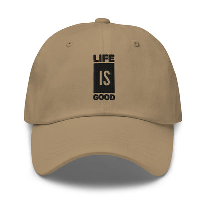 Embroidered Baseball Cap - Adjustable - Life is Good