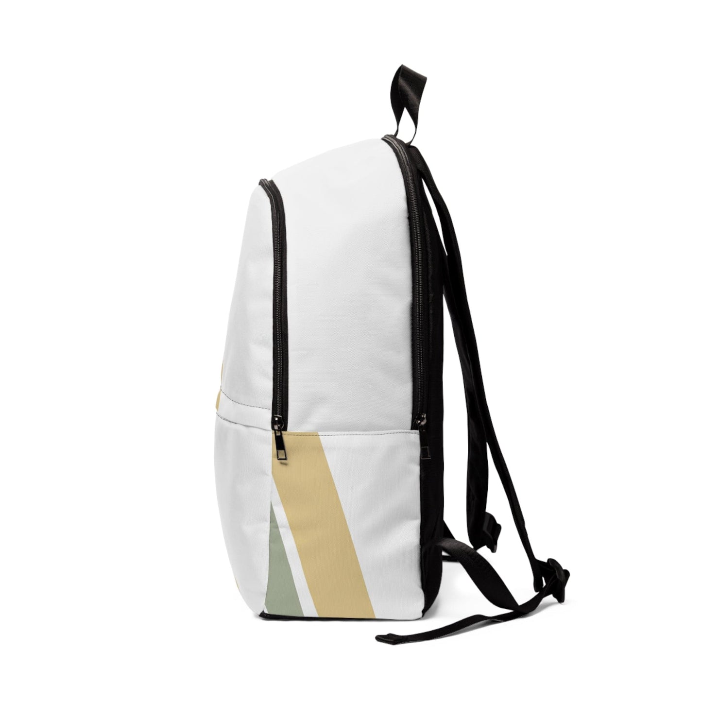 Fashion Backpack Waterproof Green Abstract Geometric Pattern