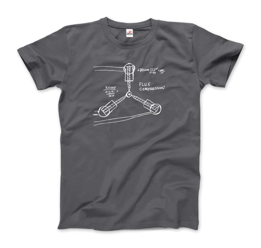 Flux Capacitor Sketch from Back to the Future T-Shirt