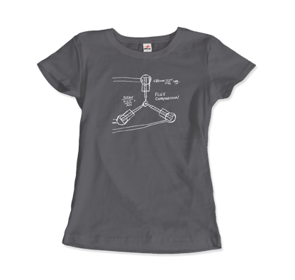 Flux Capacitor Sketch from Back to the Future T-Shirt