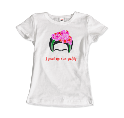 Frida Kahlo - I Paint My Own Reality - Quote T-Shirt-3