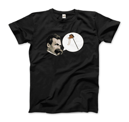 Friedrich Nietzche - Turin Horse Comic Style T-Shirt-7