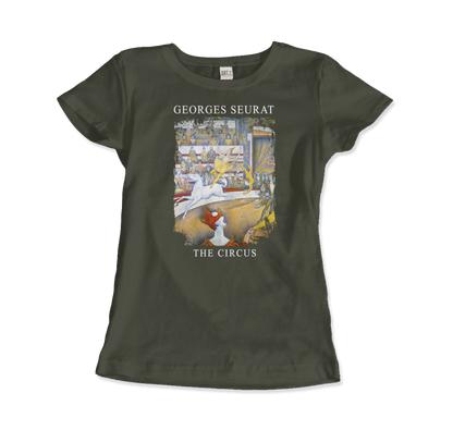 Georges Seurat - The Circus Artwork T-Shirt-9