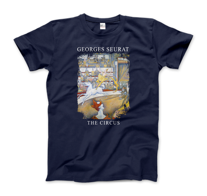 Georges Seurat - The Circus Artwork T-Shirt-6