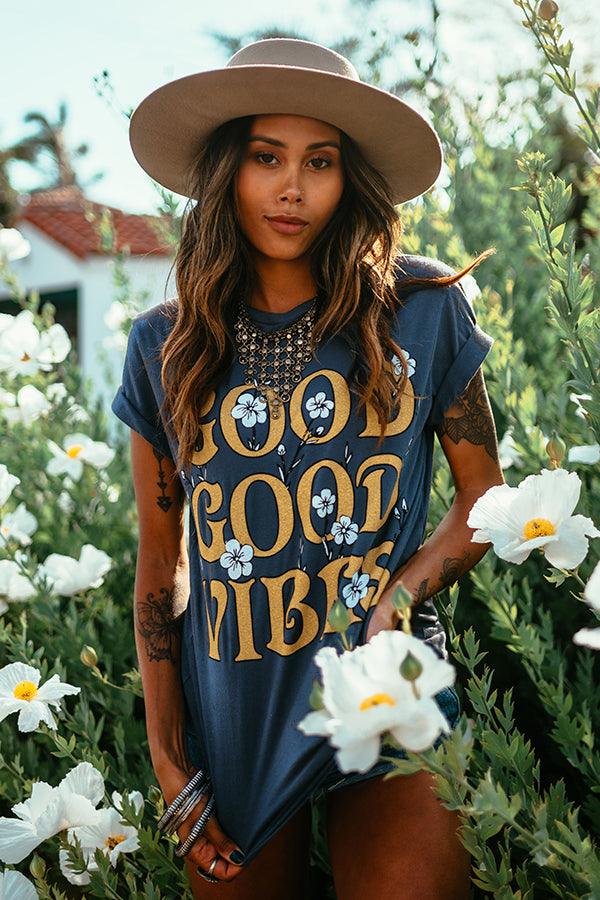 Good Good Vibes Sierra Tee-0