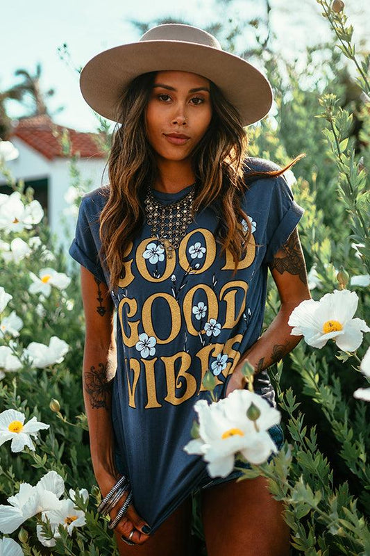 Good Good Vibes Sierra Tee-0