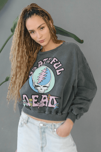 Grateful Dead Stealie Bears Sweatshirt-0