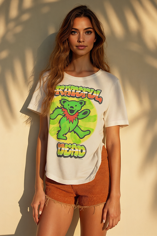 Grateful Dead Marching Bear Tee-0