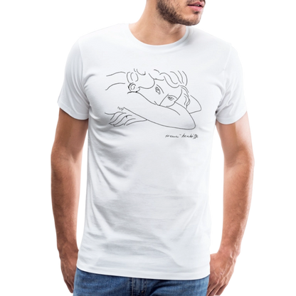Henri Matisse Young Woman With Face Buried in Arms Artwork T-Shirt-1