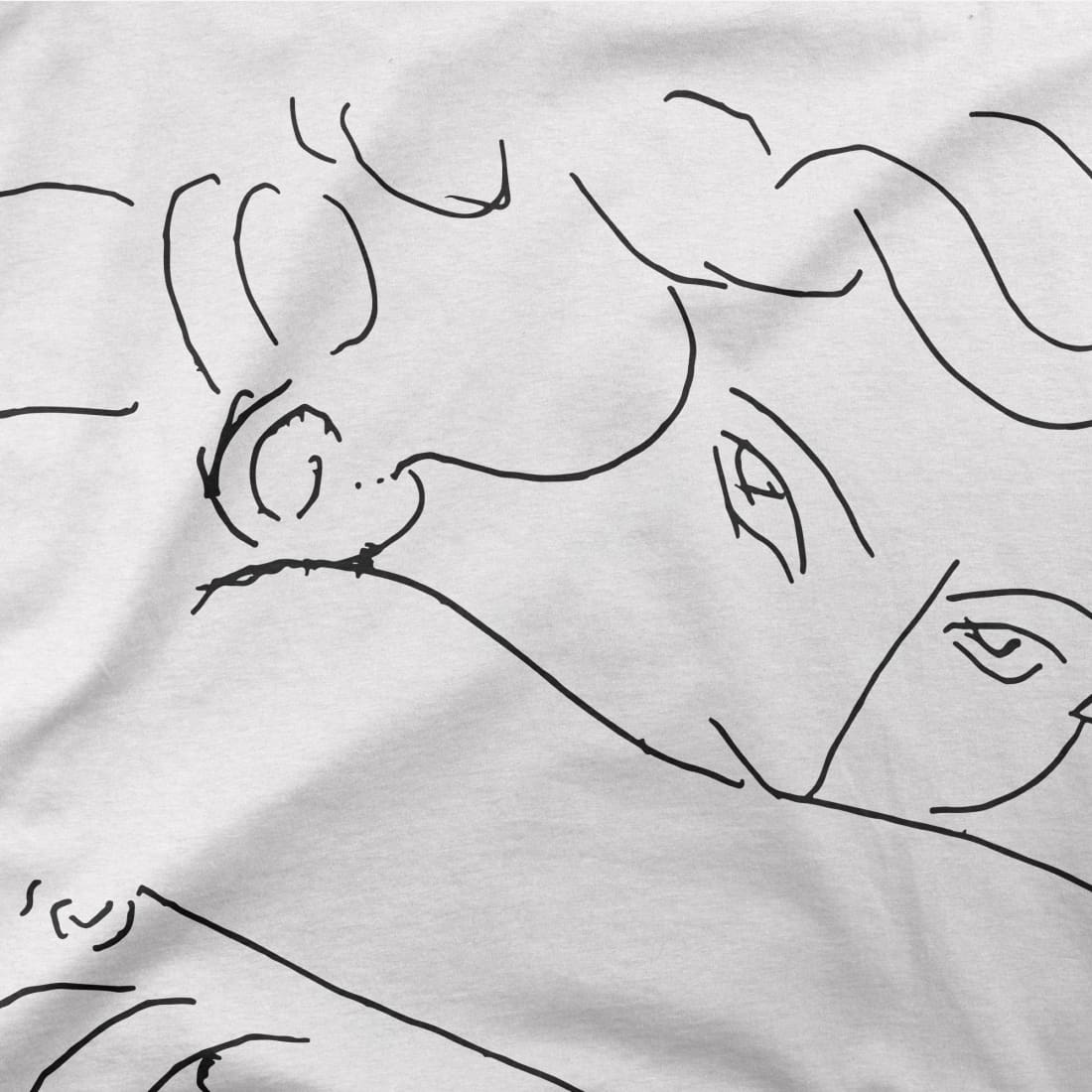Henri Matisse Young Woman With Face Buried in Arms Artwork T-Shirt-2