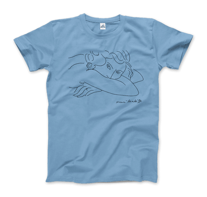 Henri Matisse Young Woman With Face Buried in Arms Artwork T-Shirt-5