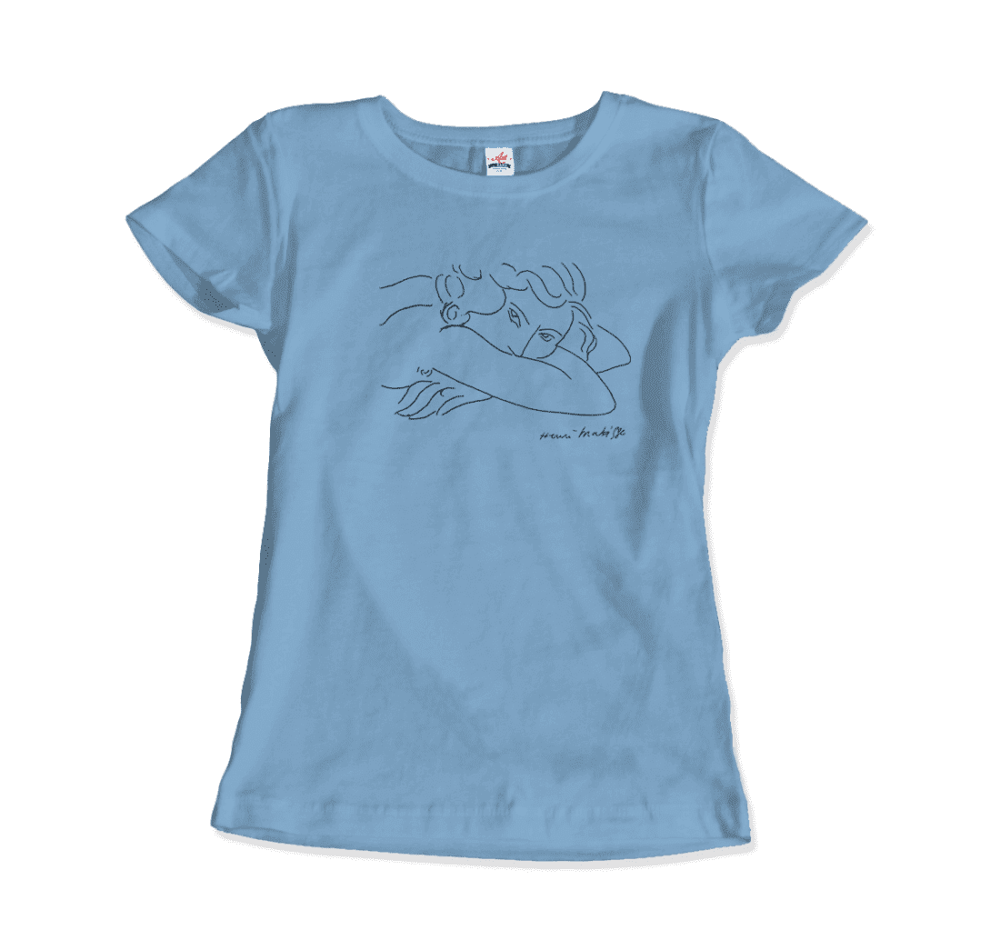 Henri Matisse Young Woman With Face Buried in Arms Artwork T-Shirt-7
