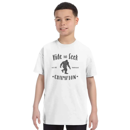 Hide and Seek Champion - Bigfoot T-Shirt-16