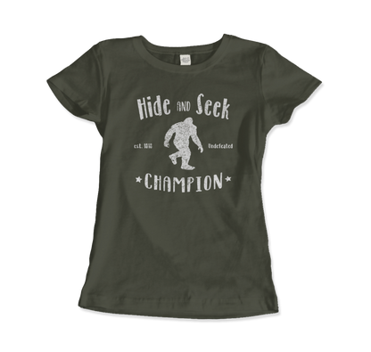 Hide and Seek Champion - Bigfoot T-Shirt-10
