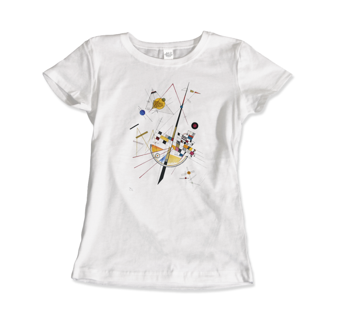 Kandinsky - Delicate Tension. No. 85 1923 Artwork T-Shirt-4