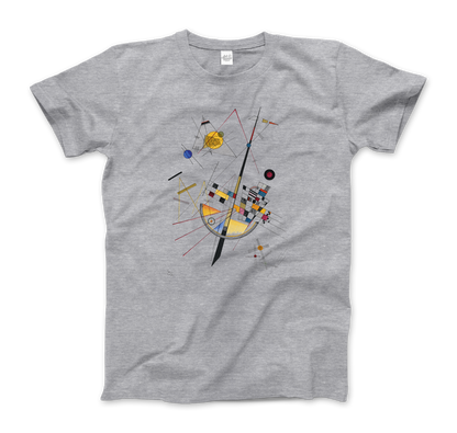 Kandinsky - Delicate Tension. No. 85 1923 Artwork T-Shirt-7