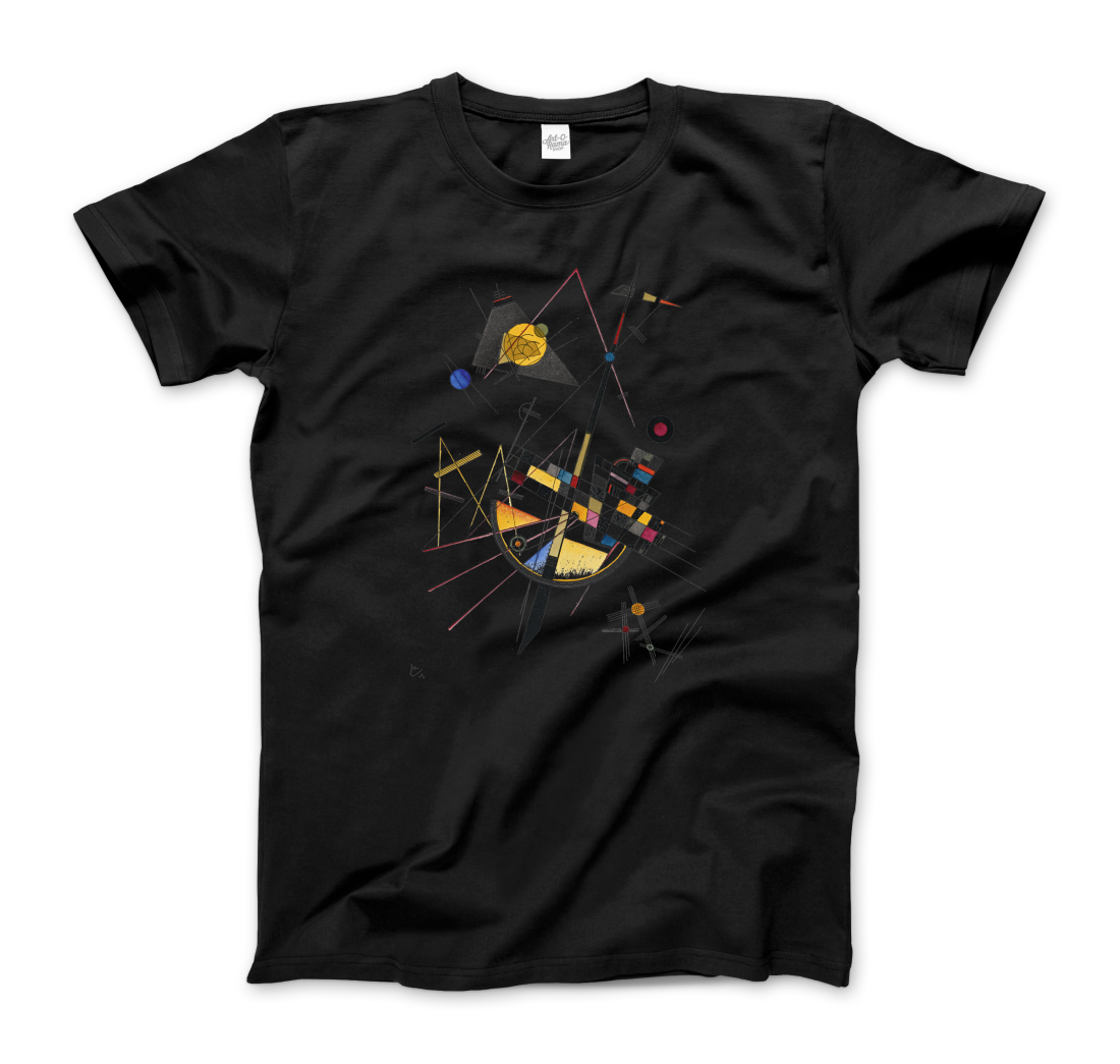 Kandinsky - Delicate Tension. No. 85 1923 Artwork T-Shirt-5
