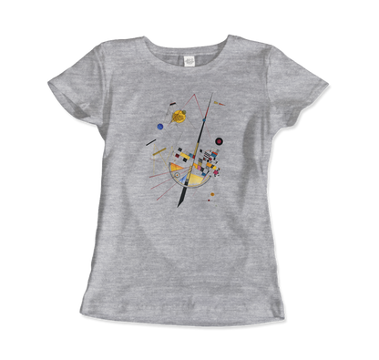 Kandinsky - Delicate Tension. No. 85 1923 Artwork T-Shirt-10