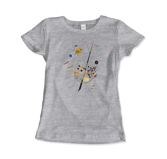 Kandinsky - Delicate Tension. No. 85 1923 Artwork T-Shirt-10