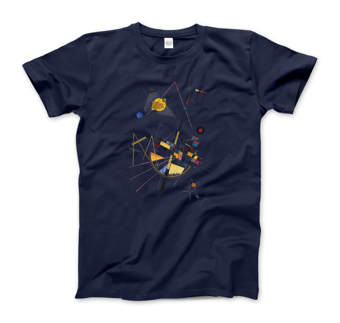 Kandinsky - Delicate Tension. No. 85 1923 Artwork T-Shirt-6
