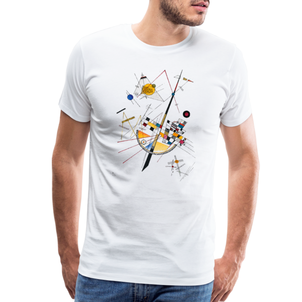 Kandinsky - Delicate Tension. No. 85 1923 Artwork T-Shirt-1