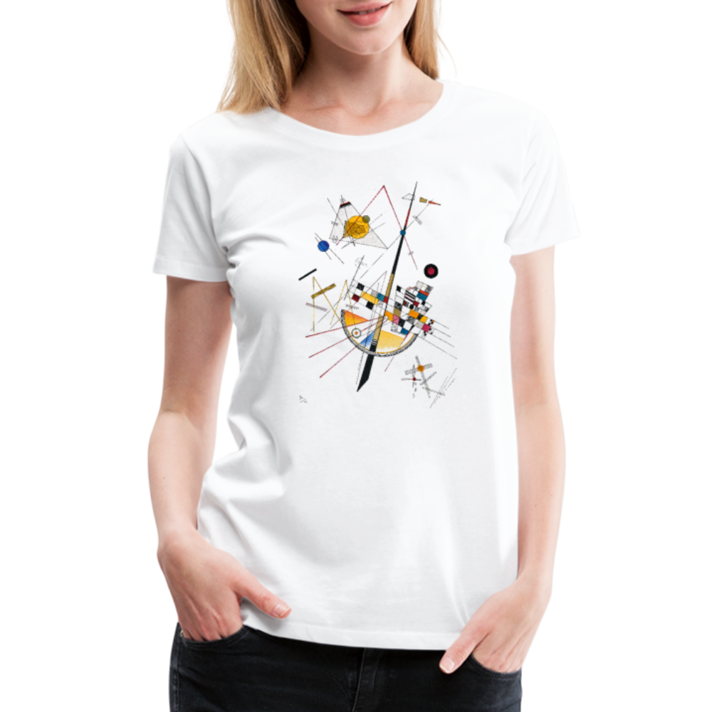 Kandinsky - Delicate Tension. No. 85 1923 Artwork T-Shirt-3