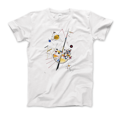 Kandinsky - Delicate Tension. No. 85 1923 Artwork T-Shirt-0