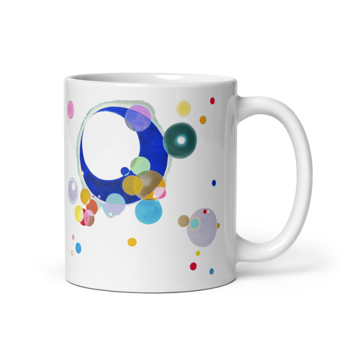Kandinsky Several Circles, 1926 Artwork Mug-2