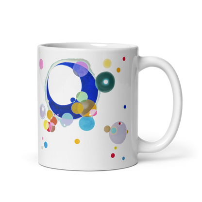 Kandinsky Several Circles, 1926 Artwork Mug-2