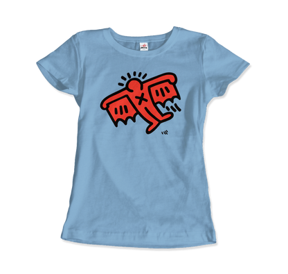 Flying Devil Icon, 1990 Street Art T-Shirt-12