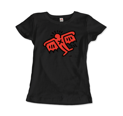 Flying Devil Icon, 1990 Street Art T-Shirt-11