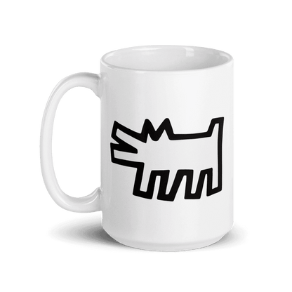 The Barking Dog Icon, 1990 Street Art Mug-5