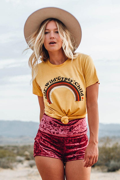 Stay Wild Gypsy Child Sierra Tee