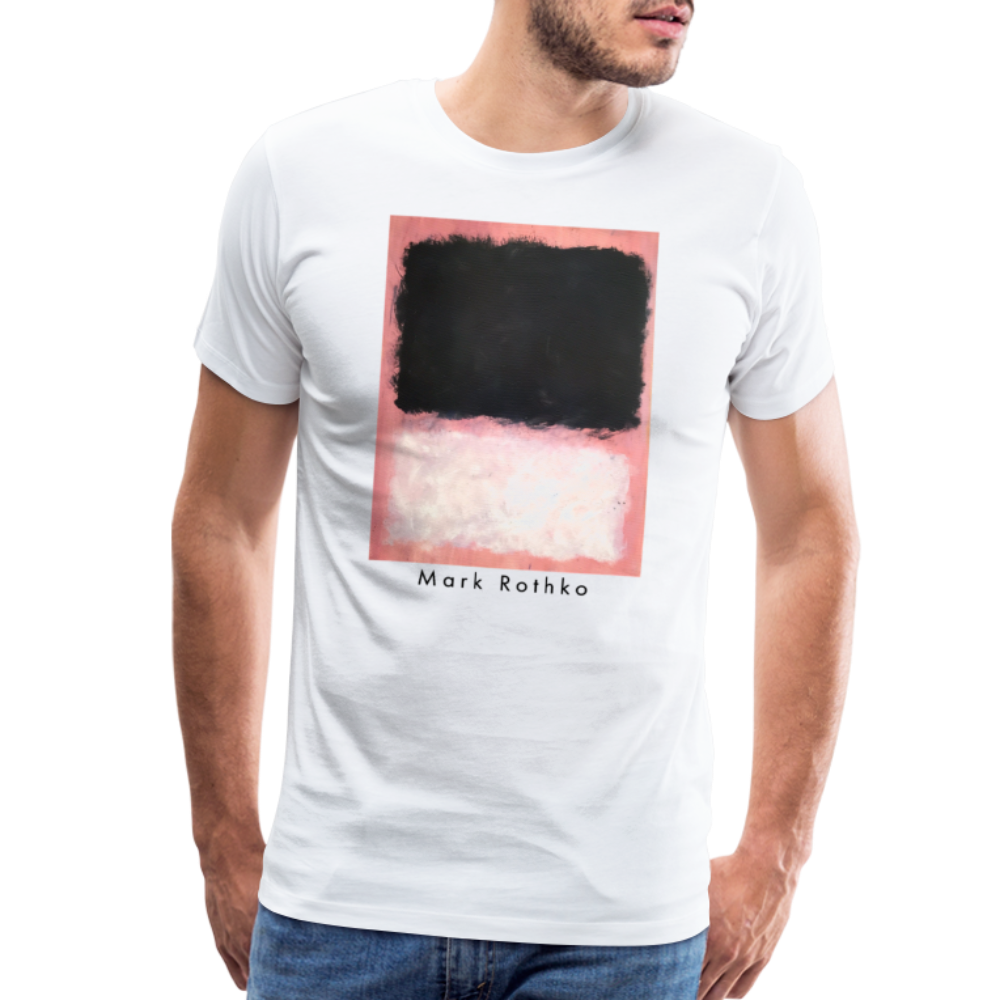 Mark Rothko - Untitled, Pink, Black and White Art T-Shirt