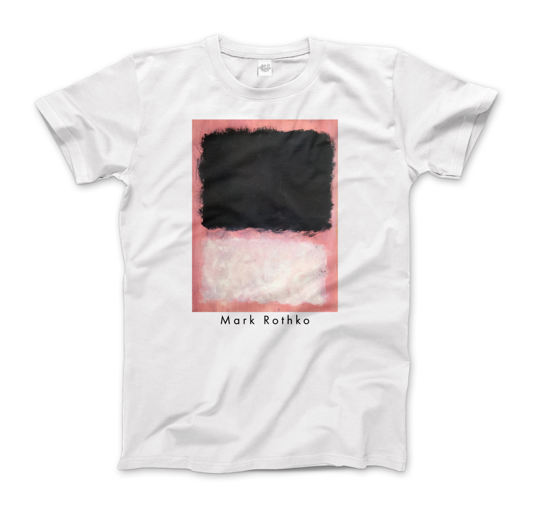 Mark Rothko - Untitled, Pink, Black and White Art T-Shirt