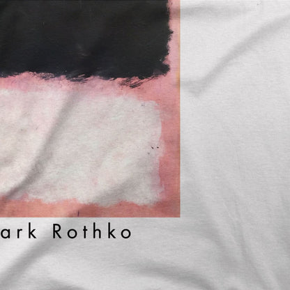 Mark Rothko - Untitled, Pink, Black and White Art T-Shirt