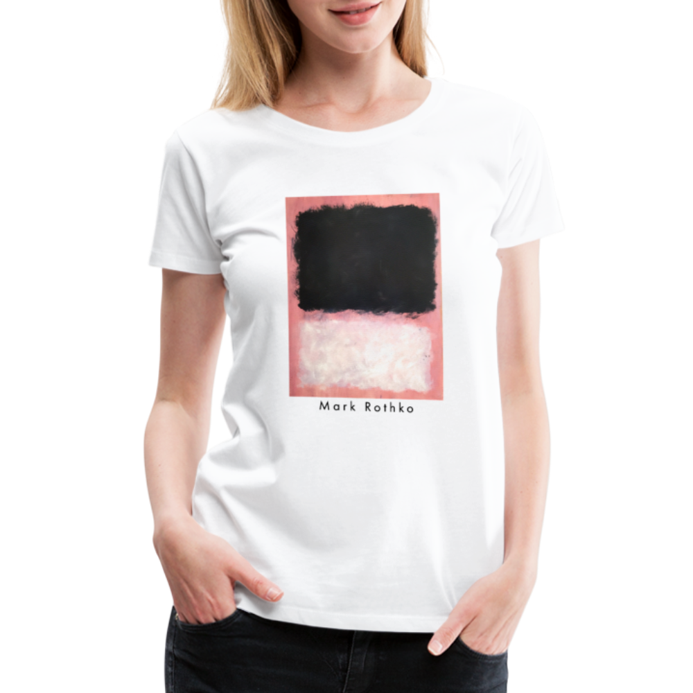 Mark Rothko - Untitled, Pink, Black and White Art T-Shirt