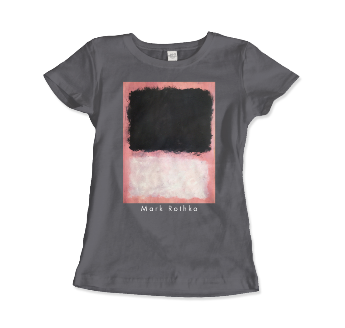 Mark Rothko - Untitled, Pink, Black and White Art T-Shirt