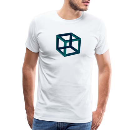 MC Escher Impossible Cube T-Shirt-1