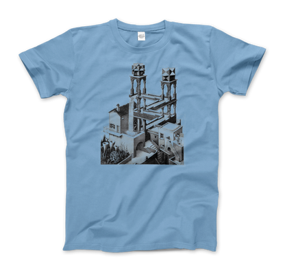 MC Escher Waterfall Illusion T-Shirt-6