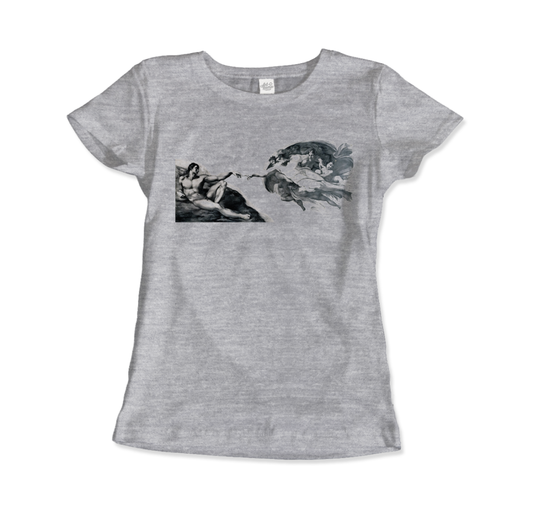 Michelangelo - The Creation of Adam Reproduction T-Shirt
