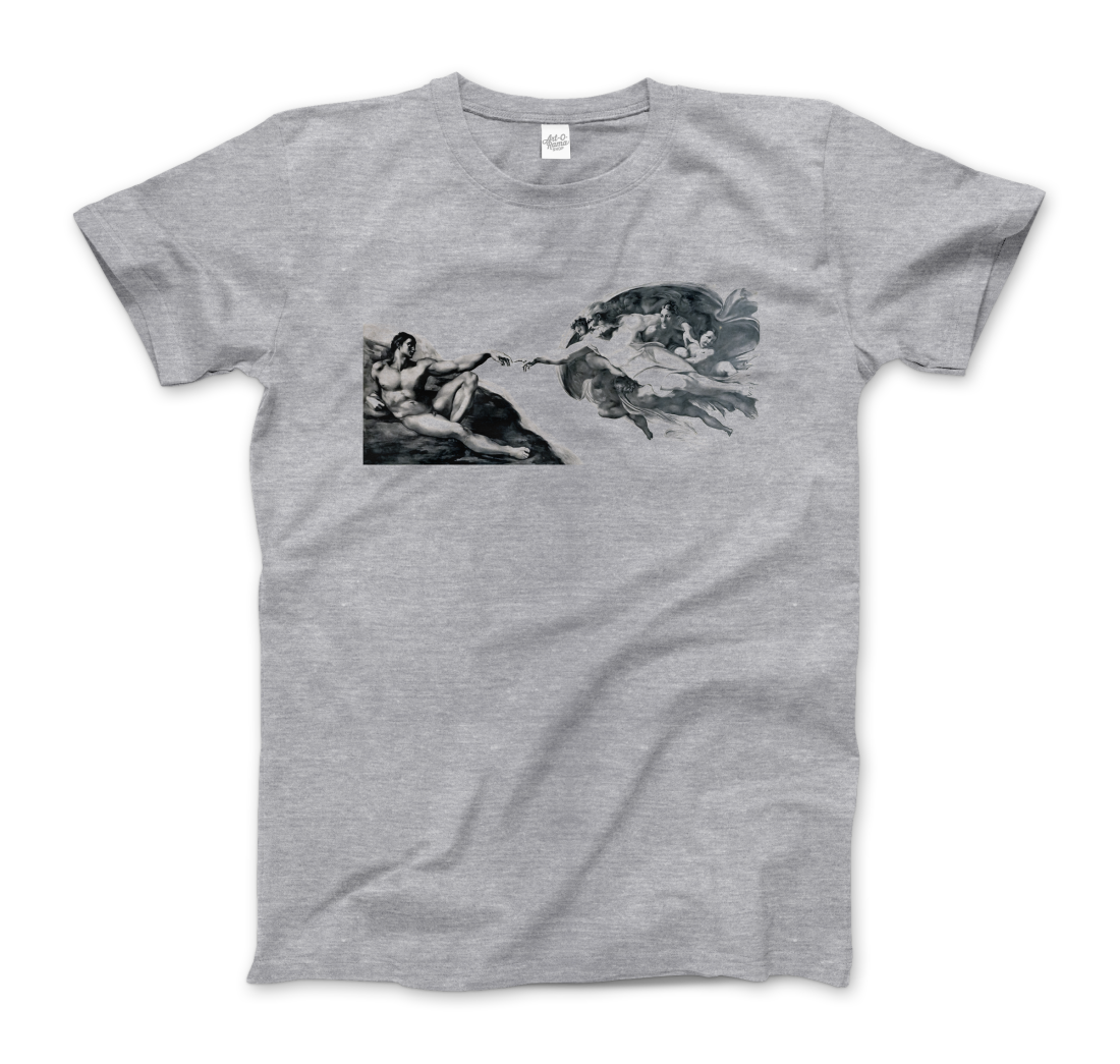 Michelangelo - The Creation of Adam Reproduction T-Shirt