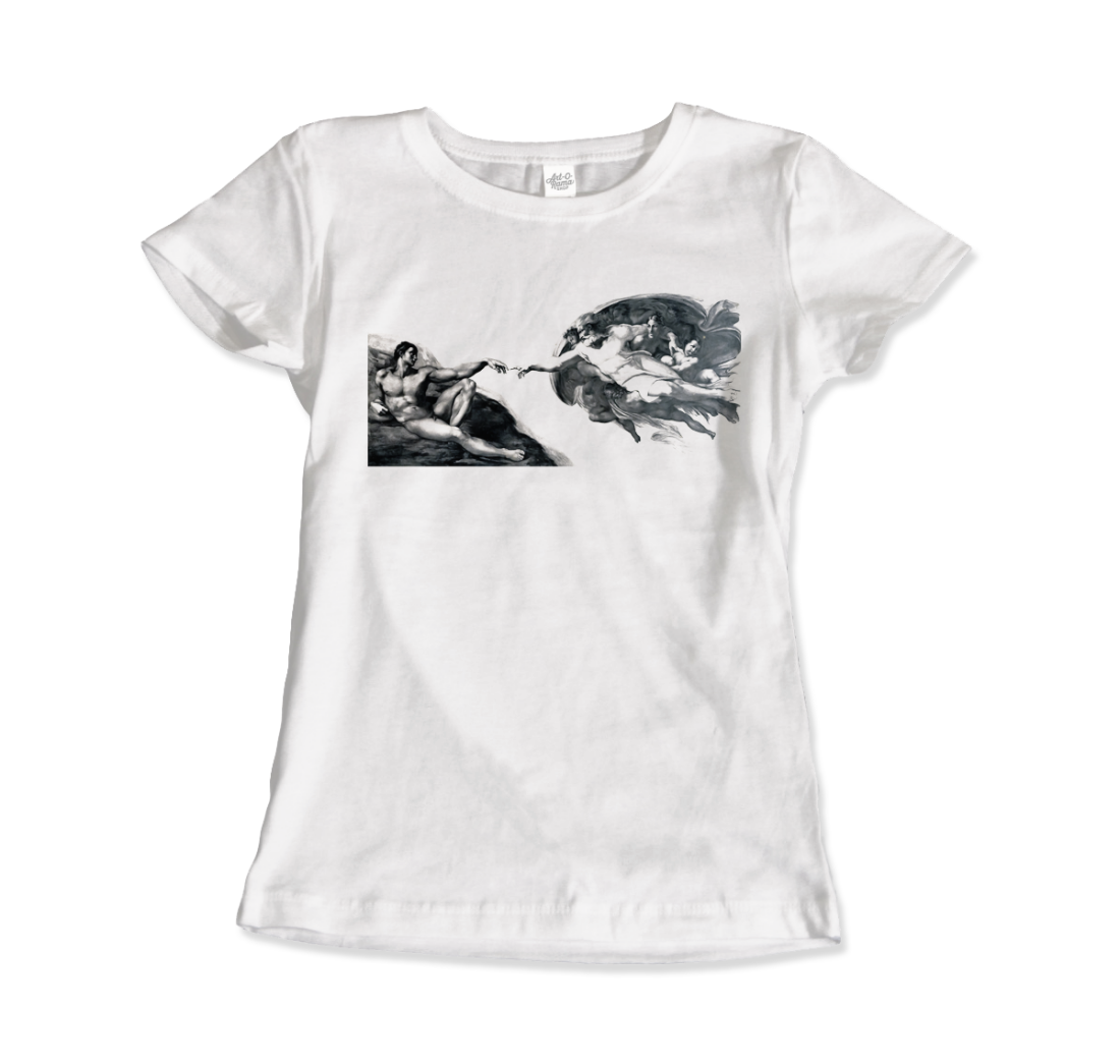 Michelangelo - The Creation of Adam Reproduction T-Shirt