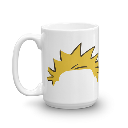 Calvin and Hobbes Faces Contour Mug-4
