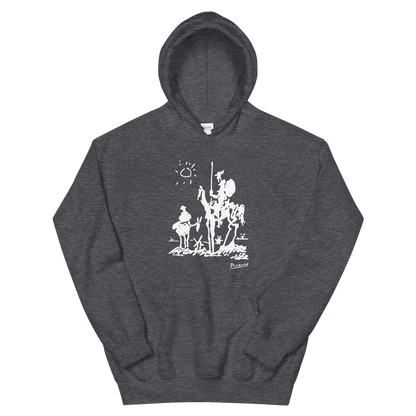 Pablo Picasso Don Quixote of La Mancha 1955 Artwork Unisex Hoodie-2